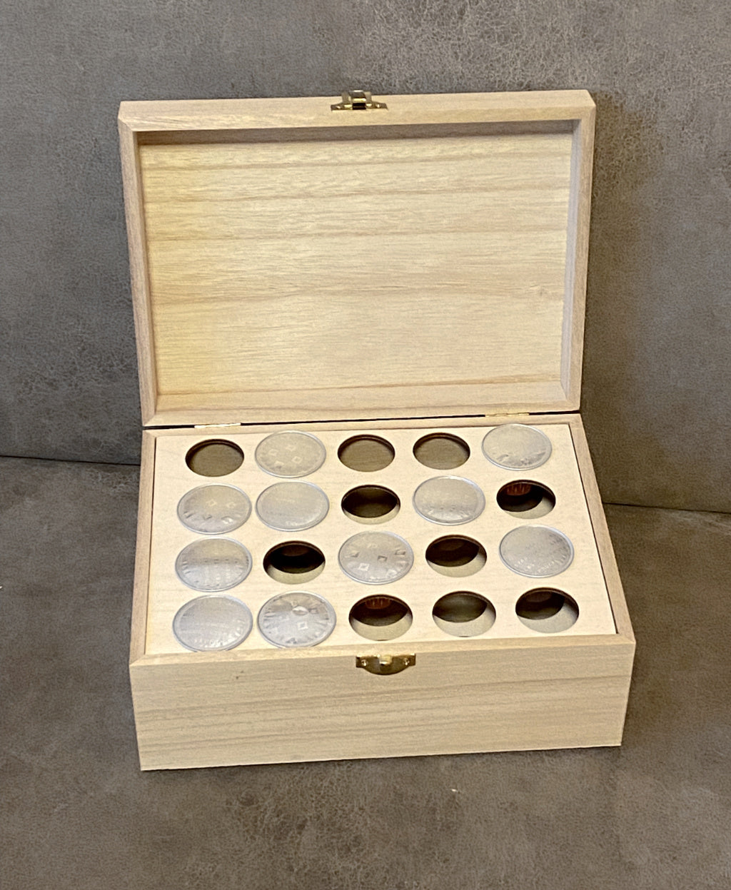 houten kist voor koffiecups view 5