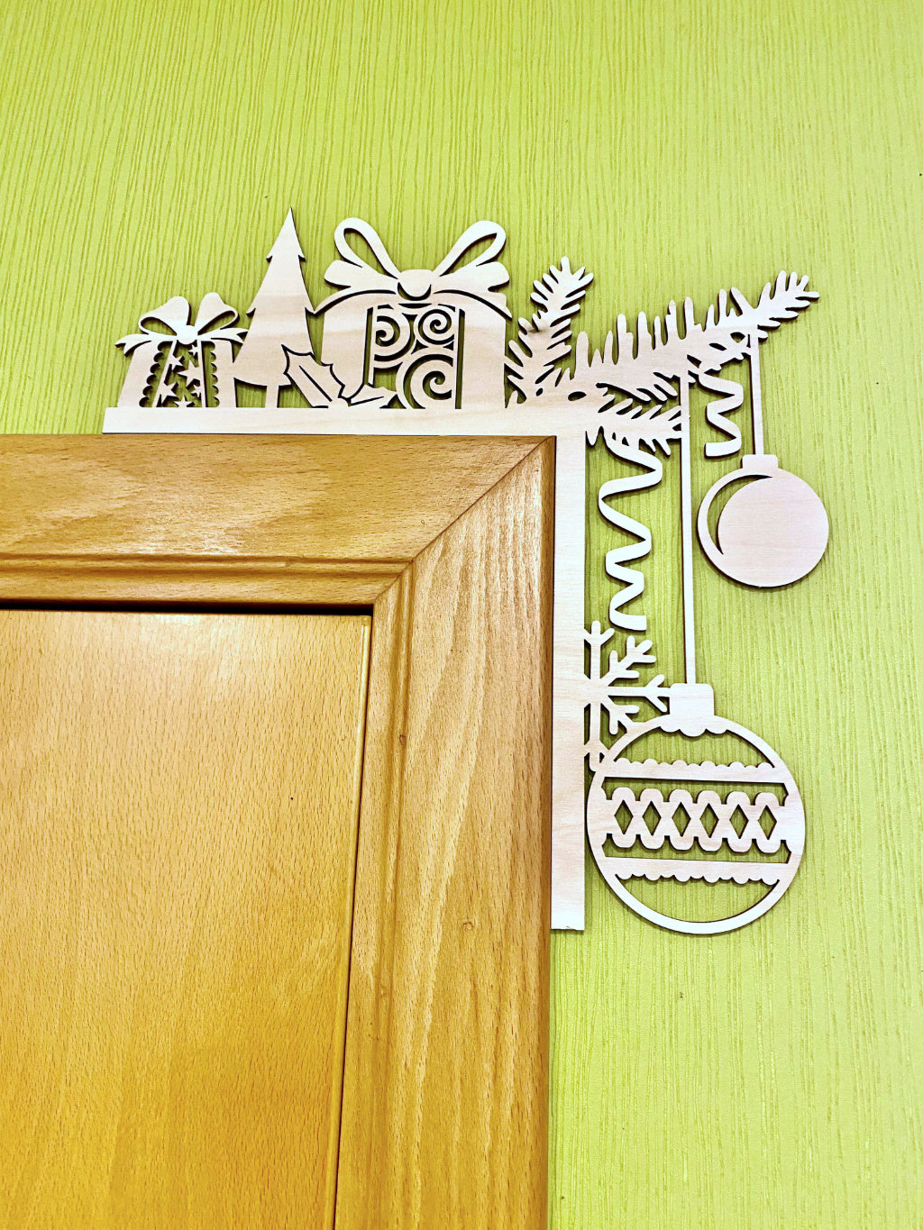 deurdecoratie kerst view 6