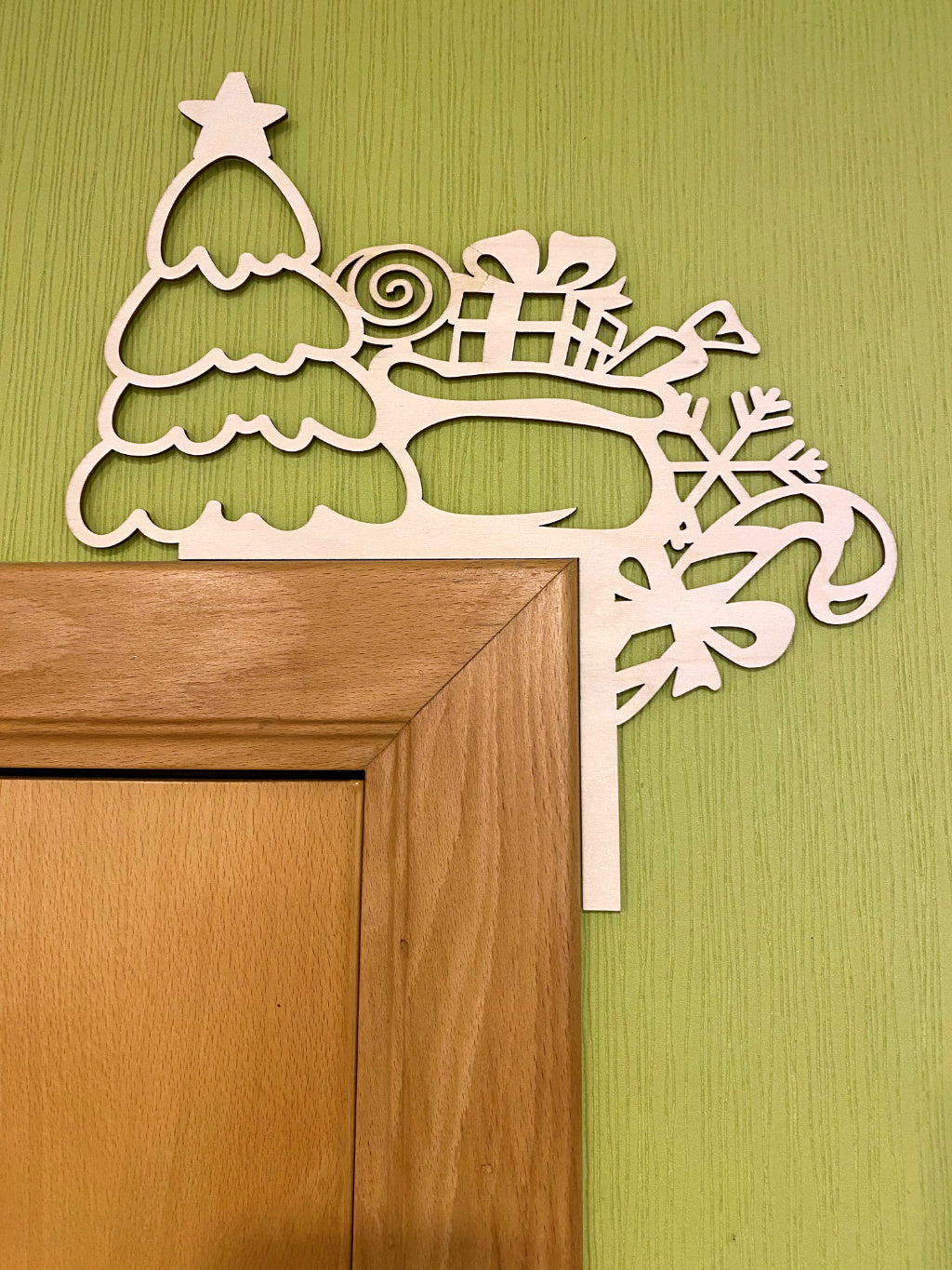 deurdecoratie kerst view 9