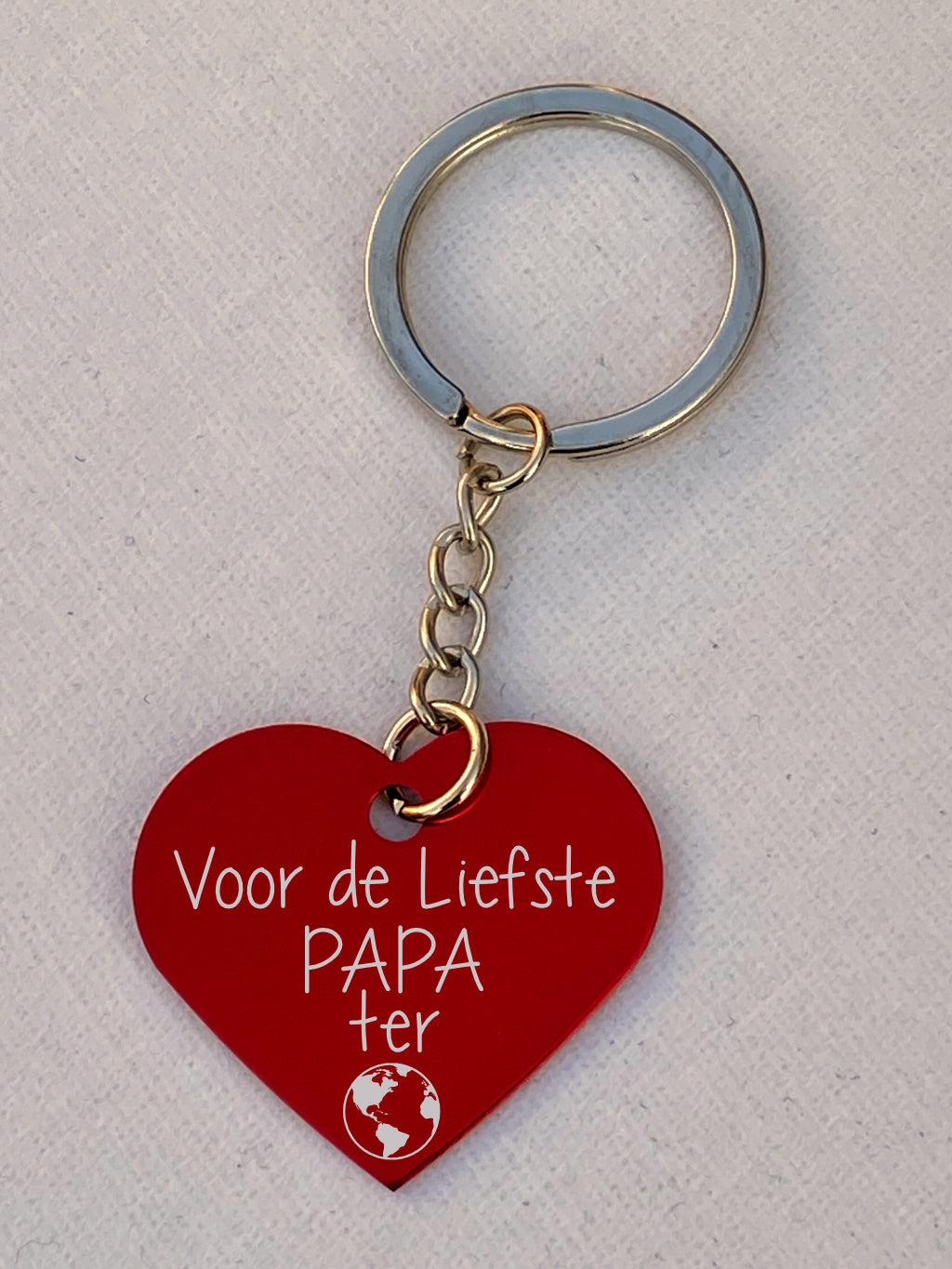 Hartje sleutelhanger papavaderdag view 4