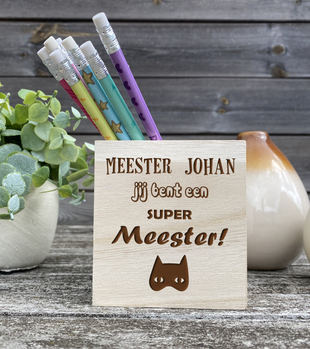 Pennenpotje jufmeester einde schooljaar lifestyle